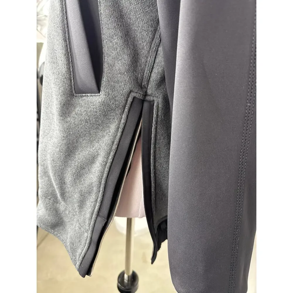 Lululemon Pleat Perfection Jacket Heathered Black, Women's Size Small